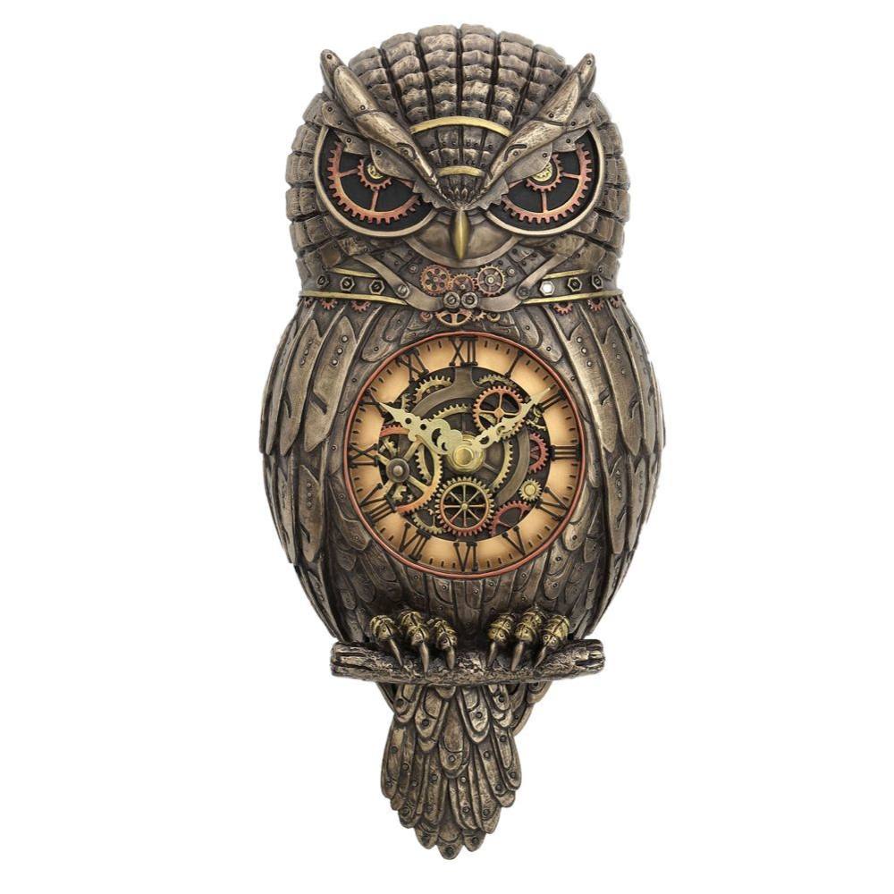 Nemesis Now - Chronology Wisdom Horloge murale - Couleur bronze